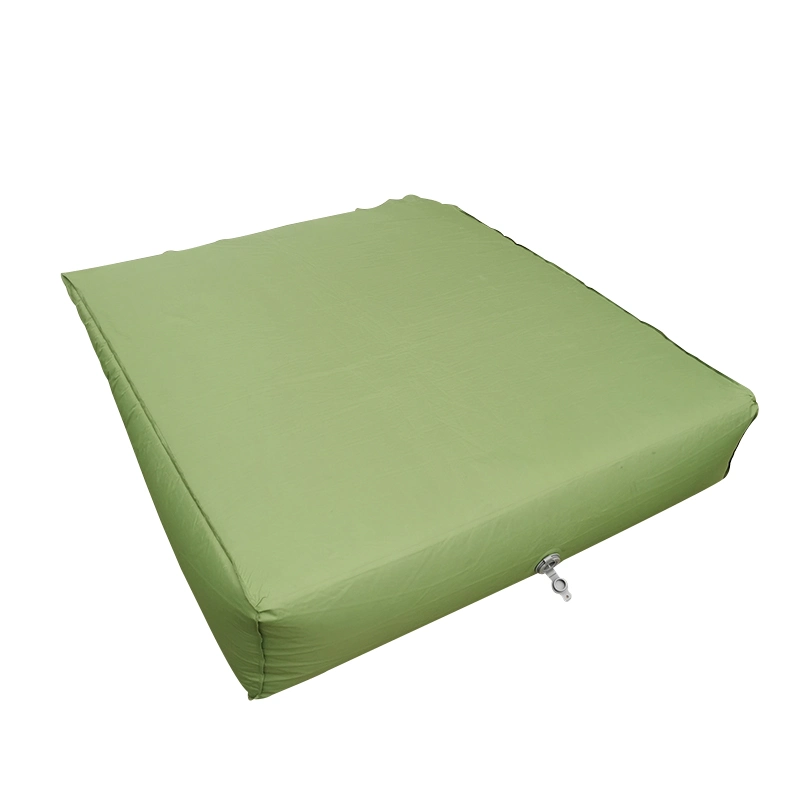 PU Foam Bed Wedge Pillow Leg Elevation Self-Inflatable Pillow with Washable Cover